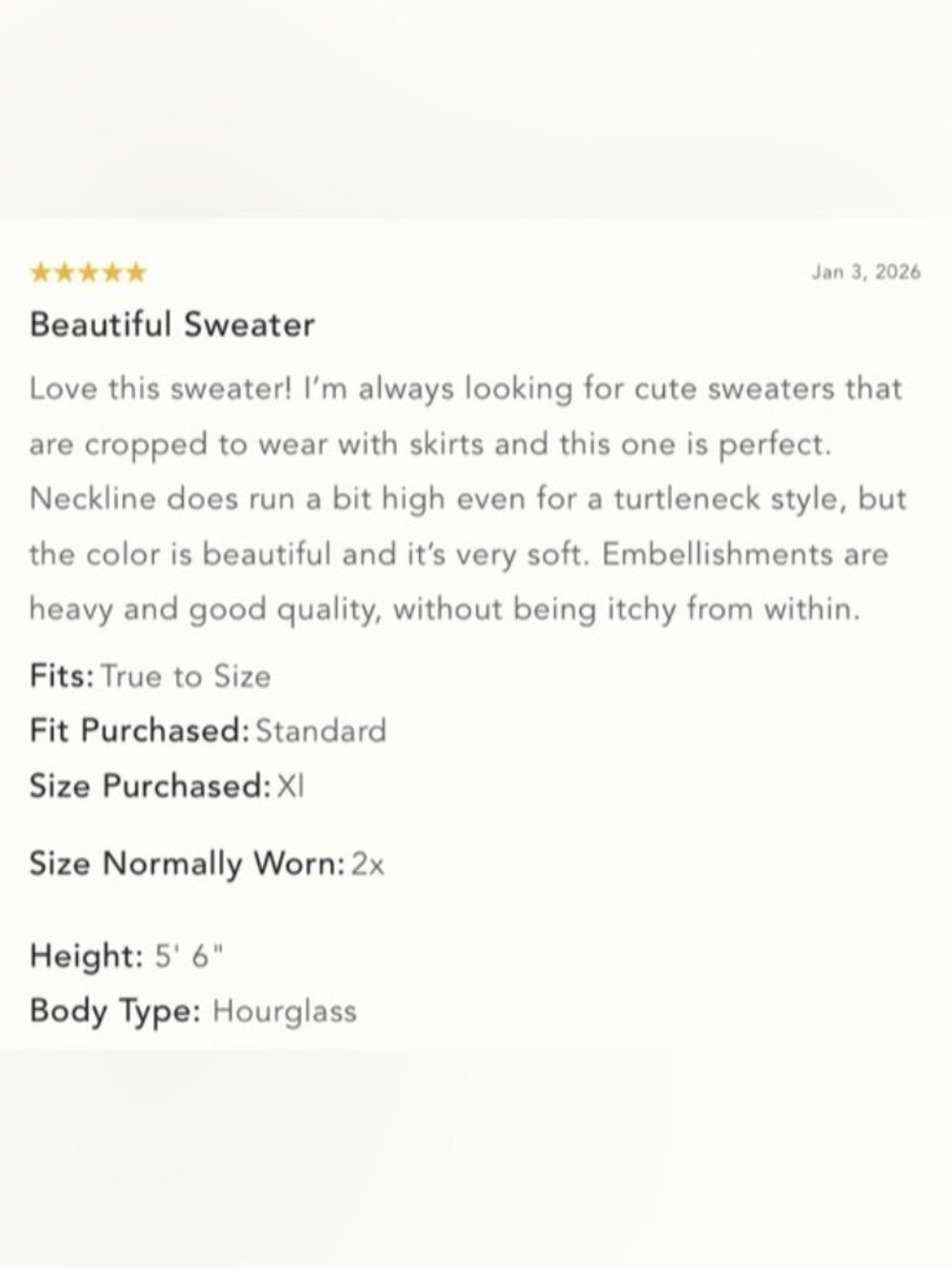 NWT Size L - Anthropologie Pilcro Mock-Neck Embellished Sweater (NWT US$128) - Picture 13 of 16